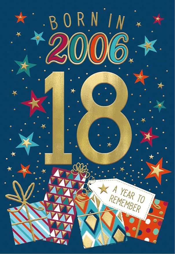 This Year You Were Born Greeting Card - Tri Fold - Age 21 - 21st Birthday For Male is a priced at £ 2.99 from Made To Be Treasured range. Produced by ICG for excellent quality