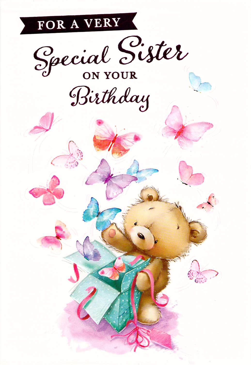 This Sister - Birthday Card - Free Postage - Multi Buy is a Birthday Card priced at £ 1.80 from Made To Be Treasured range. Produced by Made To Be Treasured for excellent quality