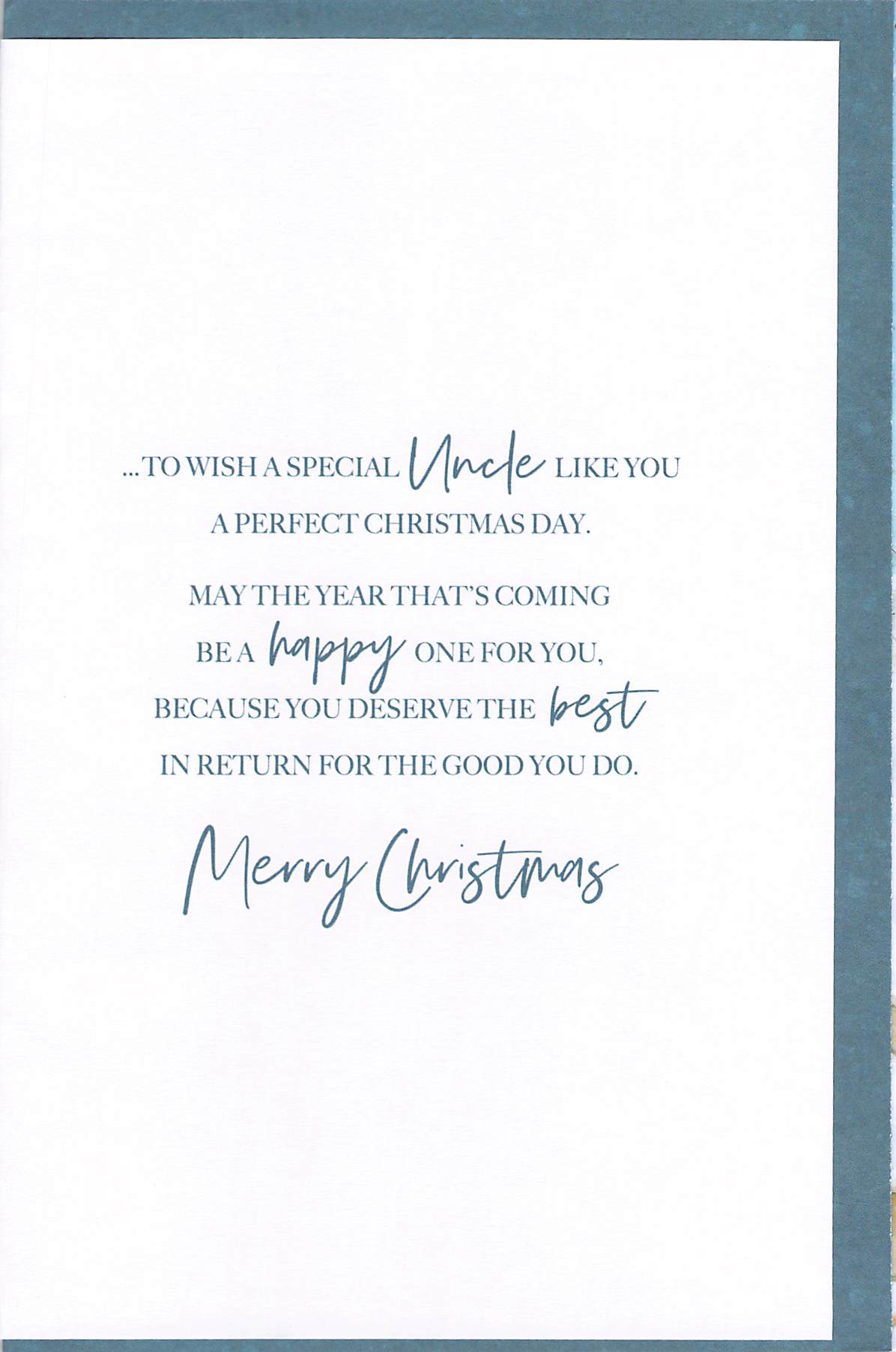 Uncle - Greeting Card - Multi Buy - Free Postage