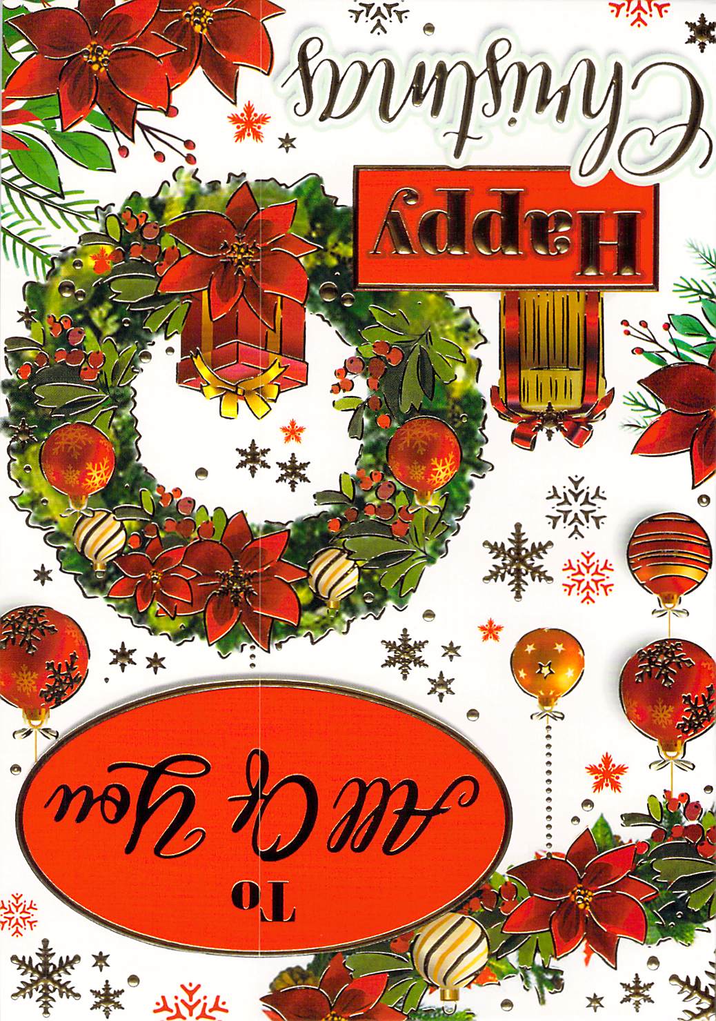 This To All Of You - Christmas Card - Multi Buy - Free Postage is a Christmas Card priced at £ 1.80 from Made To Be Treasured range. Produced by Made To Be Treasured for excellent quality