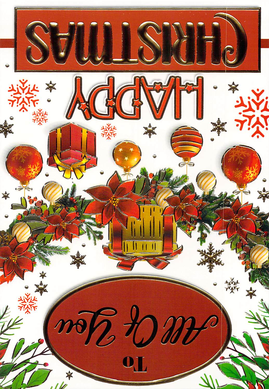 This To All Of You - Christmas Card - Multi Buy - Free Postage is a Christmas Card priced at £ 1.80 from Made To Be Treasured range. Produced by Made To Be Treasured for excellent quality