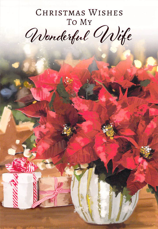 This Wife - Christmas Card - Multi Buy - Free Postage is a Christmas Card priced at £ 1.80 from Made To Be Treasured range. Produced by ?Sensations / Xpress Yourself for excellent quality