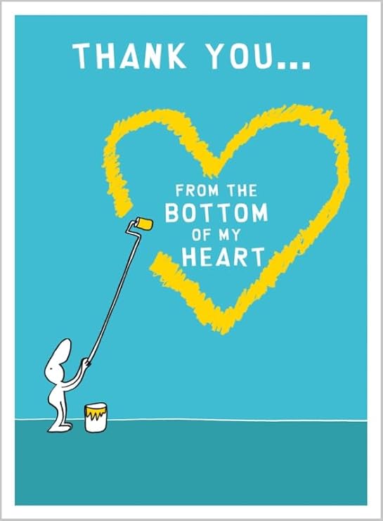 This Abacus Cards Thank You Card - Harold's Planet From the Bottom of my Heart - Eco-Friendly and Recyclable is a Other priced at £ 3.10 from Made To Be Treasured range. Produced by Abacus for excellent quality