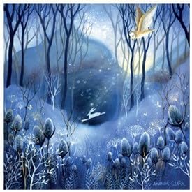 This Blank Greeting Card - Winter Woodland Scene by Artist Amanda Clark is a Greeting Card priced at £ 3.99 from Made To Be Treasured range. Produced by Art Eco for excellent quality
