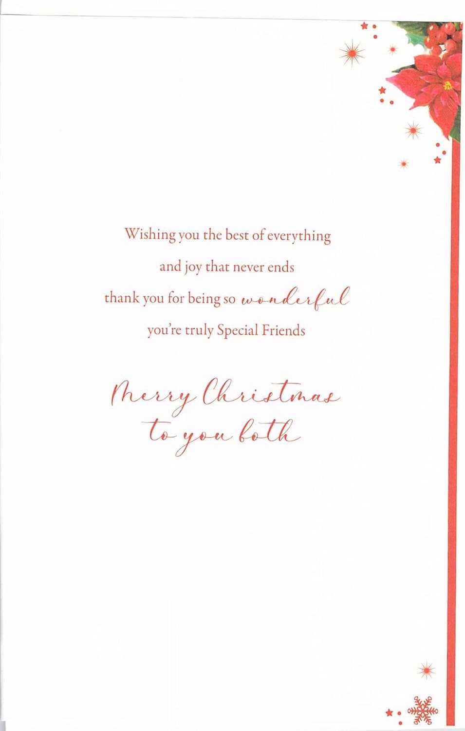 Both of You Christmas Greeting Card – Robins & Red Birdhouse Greeting Card Nigel Quinney Made To Be Treasured