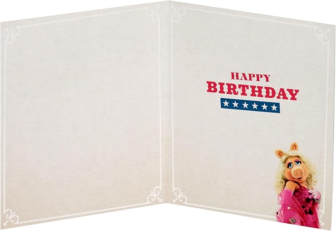 UK Greetings Disney The Muppets Birthday Card for Her/Friend - Miss Piggy Design