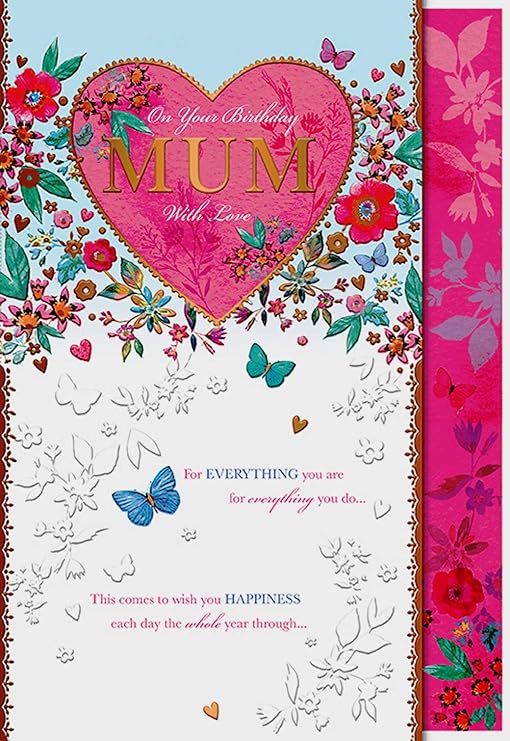 This Thinking of You! Words n Wishes Mum Birthday Card is a Birthday Card priced at £ 3.99 from Made To Be Treasured range. Produced by Words & Wishes for excellent quality