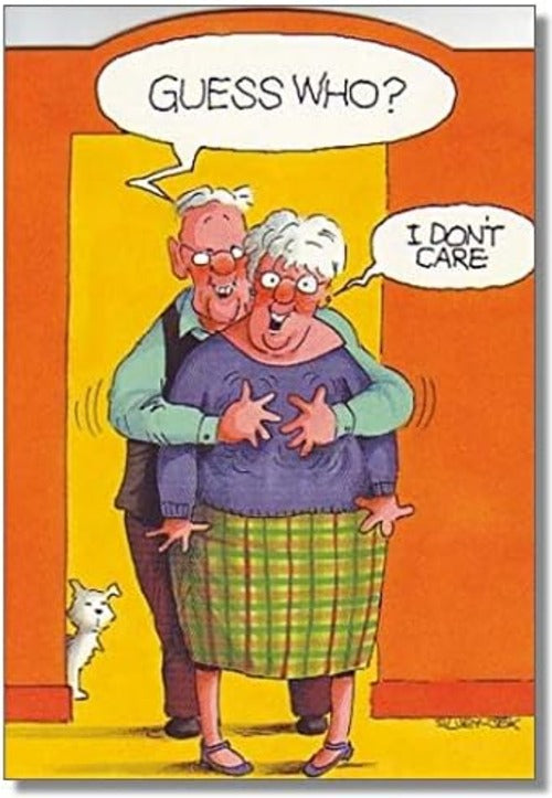 This Guess Who Humours Greeting Card - Paperlink Funny Blank Card is a priced at £ 2.79 from Made To Be Treasured range. Produced by Made To Be Treasured for excellent quality