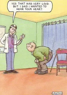 Paperlink - Medical Humour Birthday Greeting Card - Fart / Heart