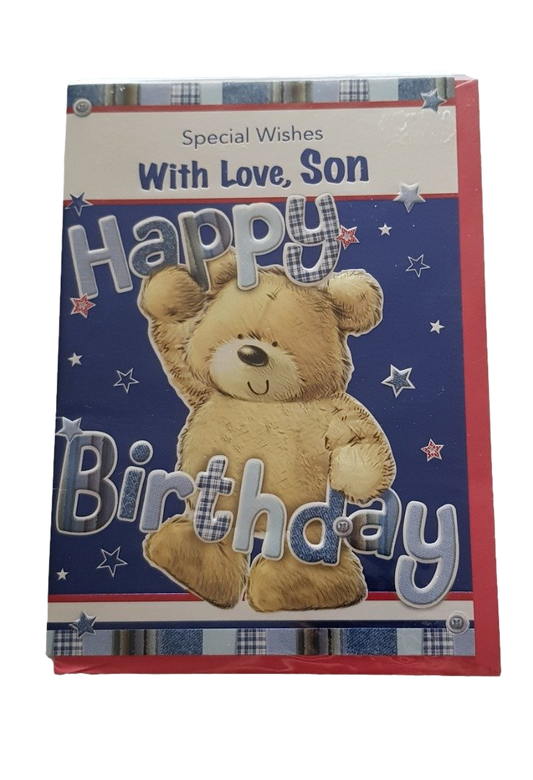This Birthday - Son - Just For You - Greeting Card is a Greeting Card priced at £ 1.56 from Made To Be Treasured range. Produced by Generic for excellent quality