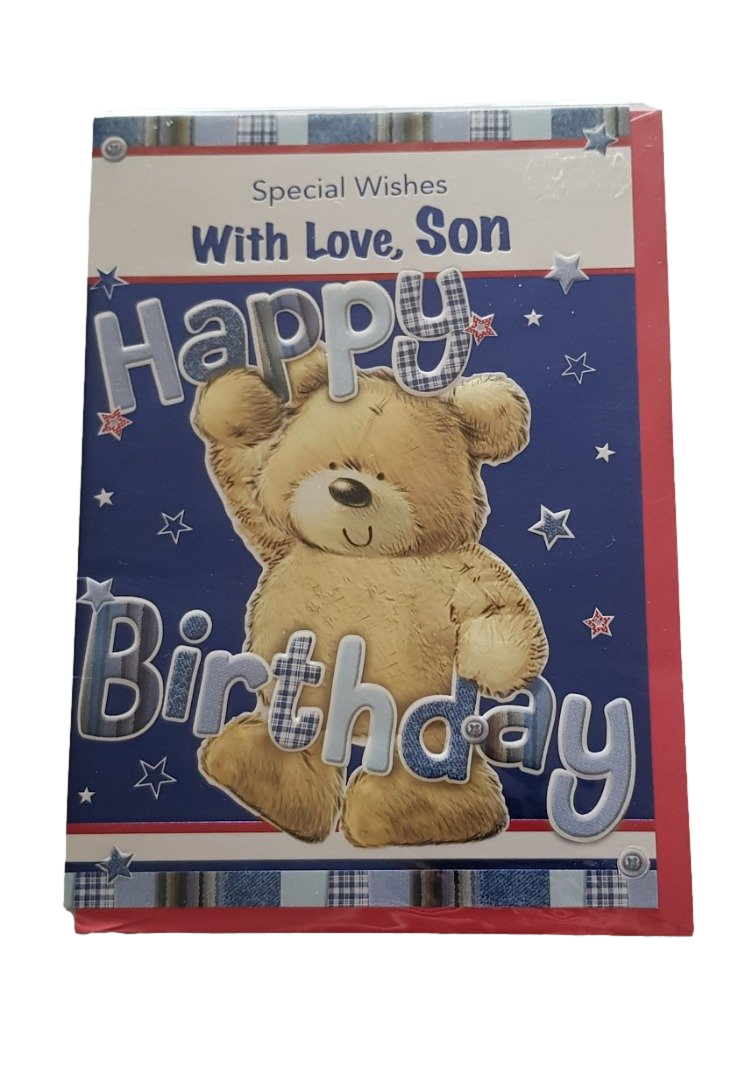 Birthday - Son - Just For You - Greeting Card