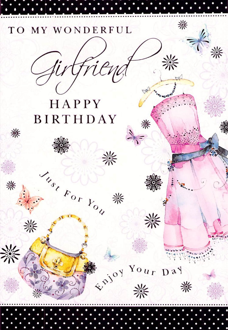 This Girlfriend Birthday - Greeting Card - Multi Buy is a Greeting Card priced at £ 1.69 from Made To Be Treasured range. Produced by Generic for excellent quality