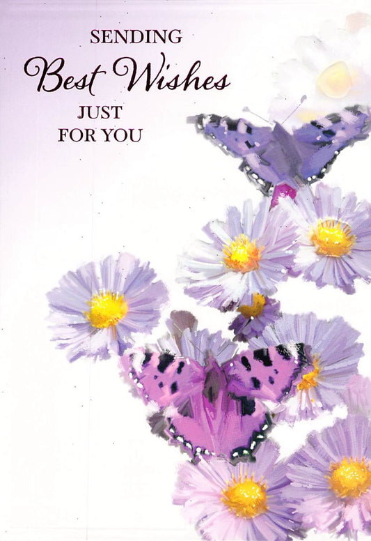 This Best Wishes - Greeting Card - Multi Buy is a Greeting Card priced at £ 1.69 from Made To Be Treasured range. Produced by Generic for excellent quality