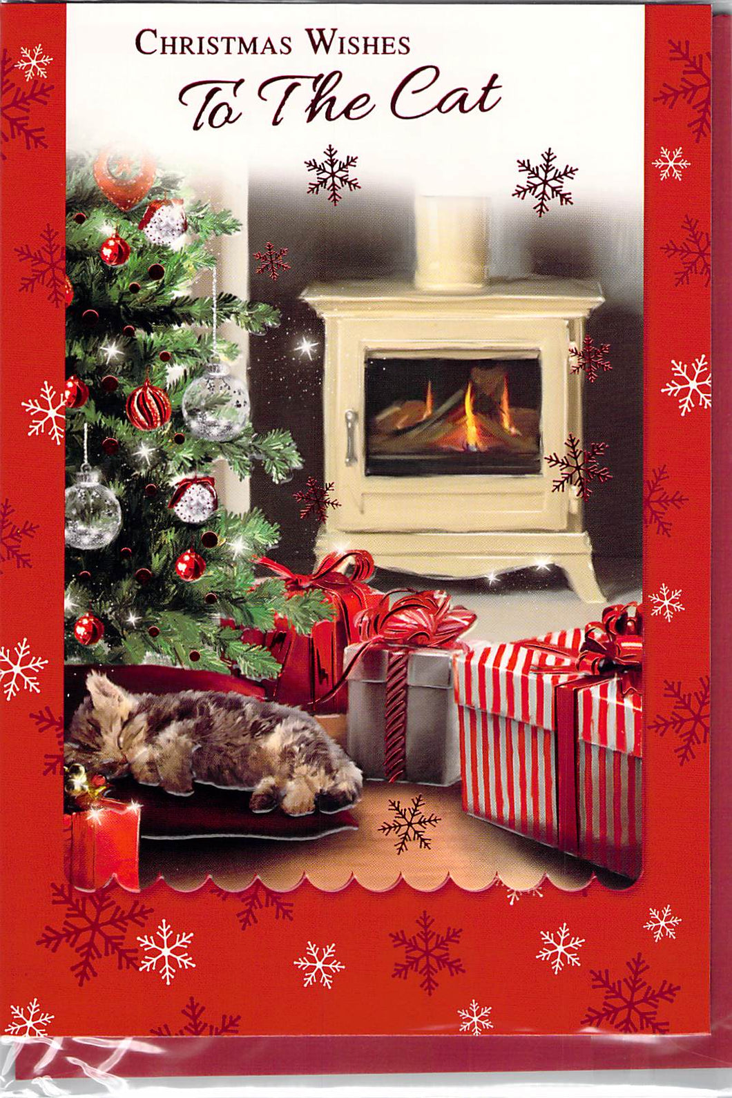 Christmas - To The Cat - Greeting Card - Multi Buy Discount - Free P&P