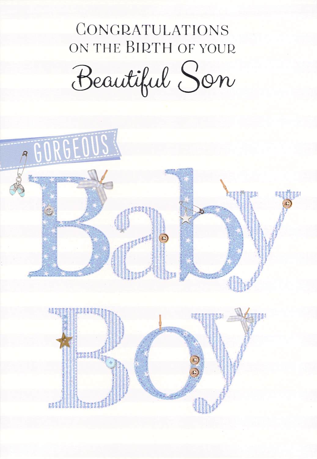 This Birth (Son) - Greeting Card -Multi Buy Discount - Free P&P is a Greeting Card priced at £ 1.99 from Made To Be Treasured range. Produced by Generic for excellent quality