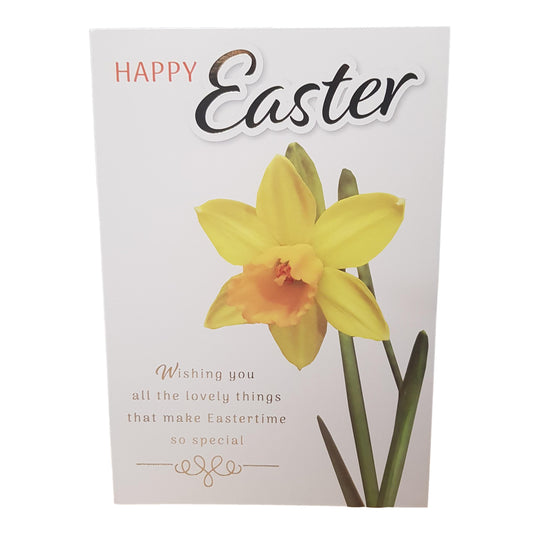 This Easter - Greeting Card- Gold Foil - Multi Buy - Free P&P is a priced at £ 1.79 from Made To Be Treasured range. Produced by Poppy Hill for excellent quality