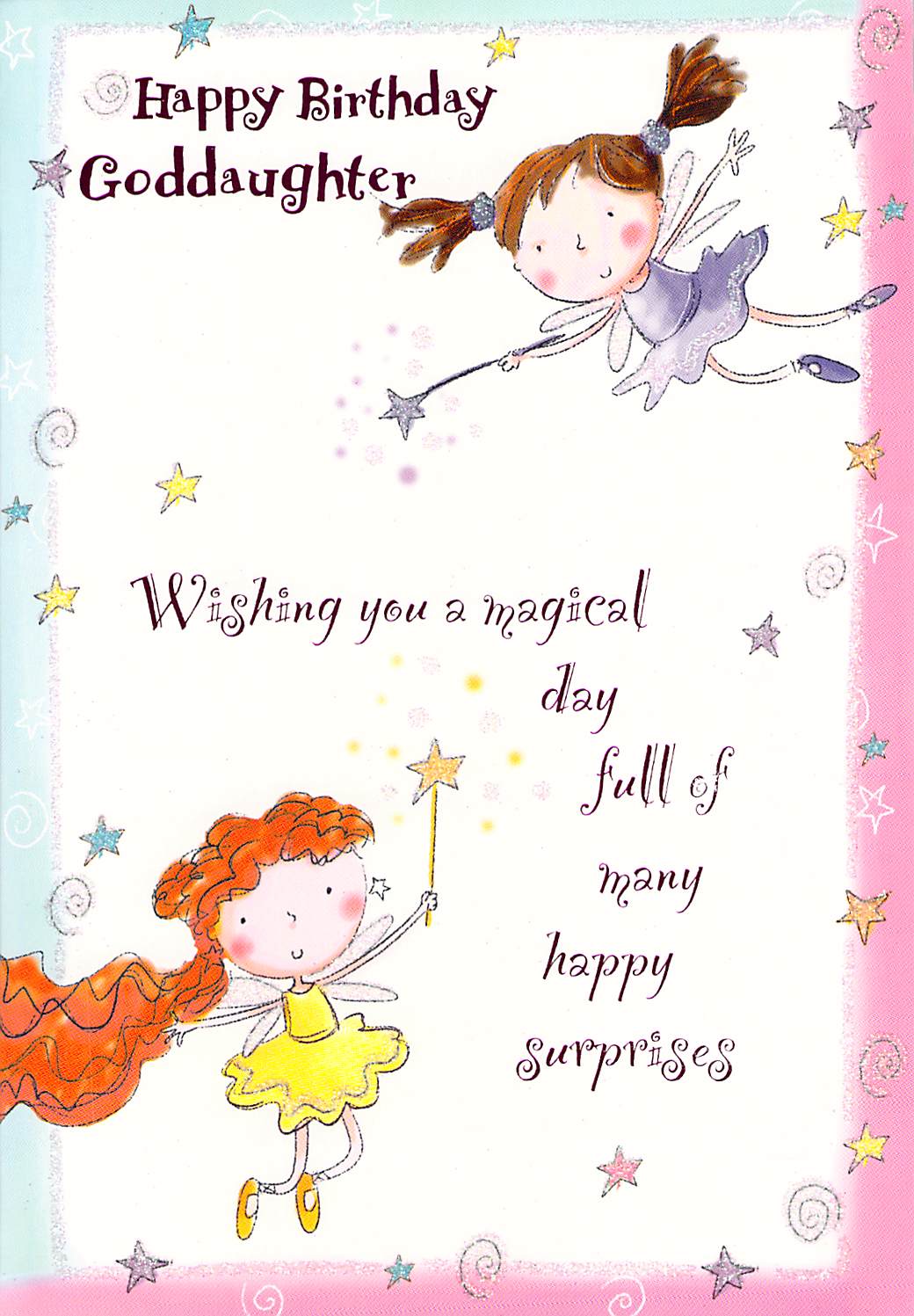 This Birthday - Goddaughter - Greeting Card - Multi Buy - Free P&P is a Greeting Card priced at £ 1.69 from Made To Be Treasured range. Produced by Generic for excellent quality