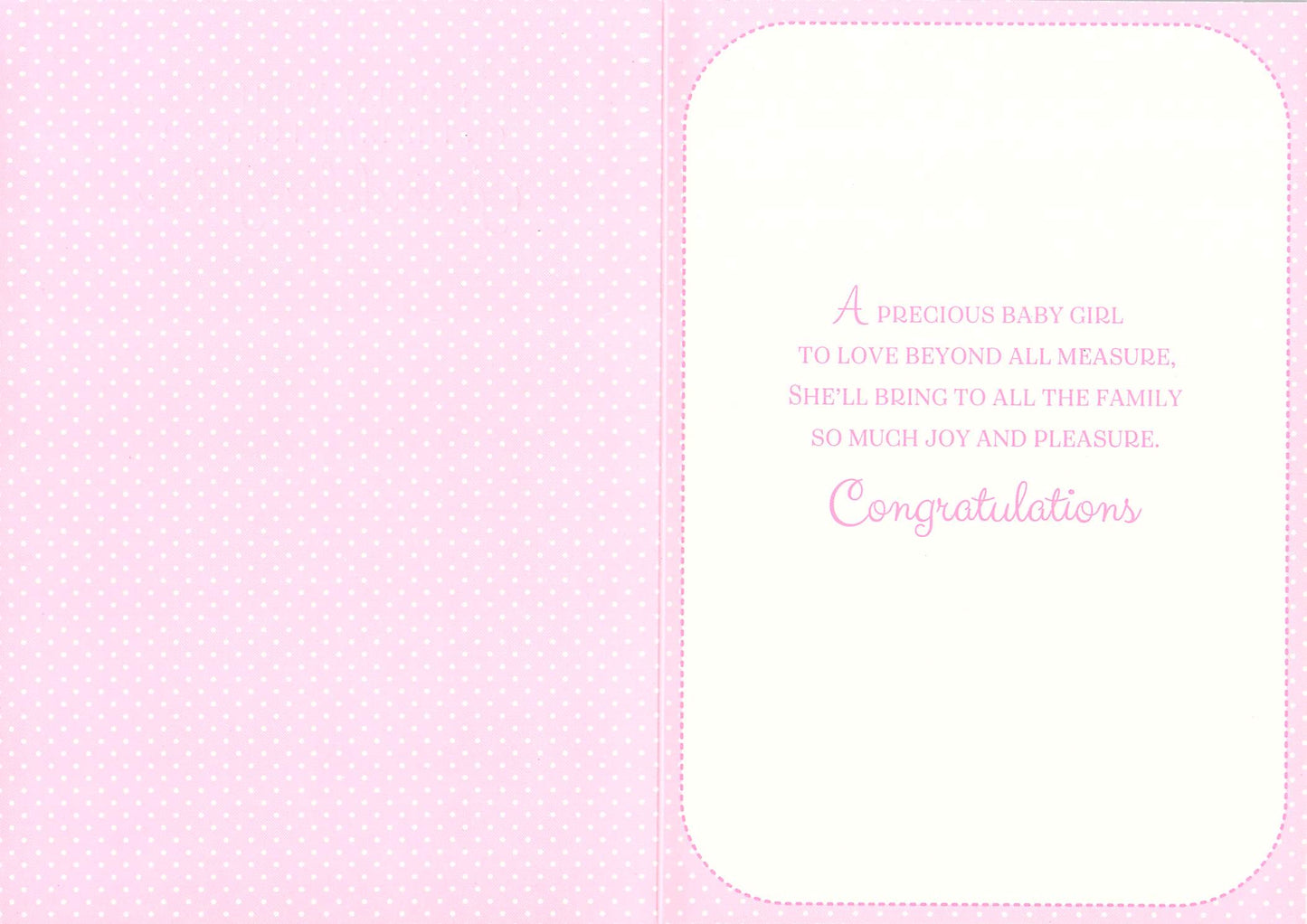 Birth (Granddaughter) - Greeting Card - Multi Buy - Free P&P