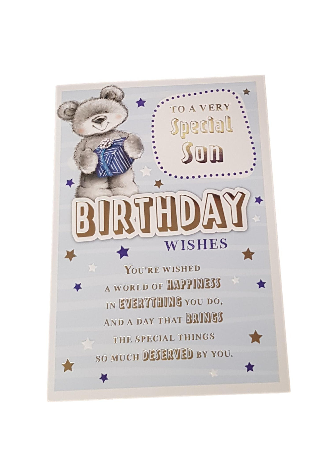 Birthday - Special Son  - Greeting Card - Multi Buy