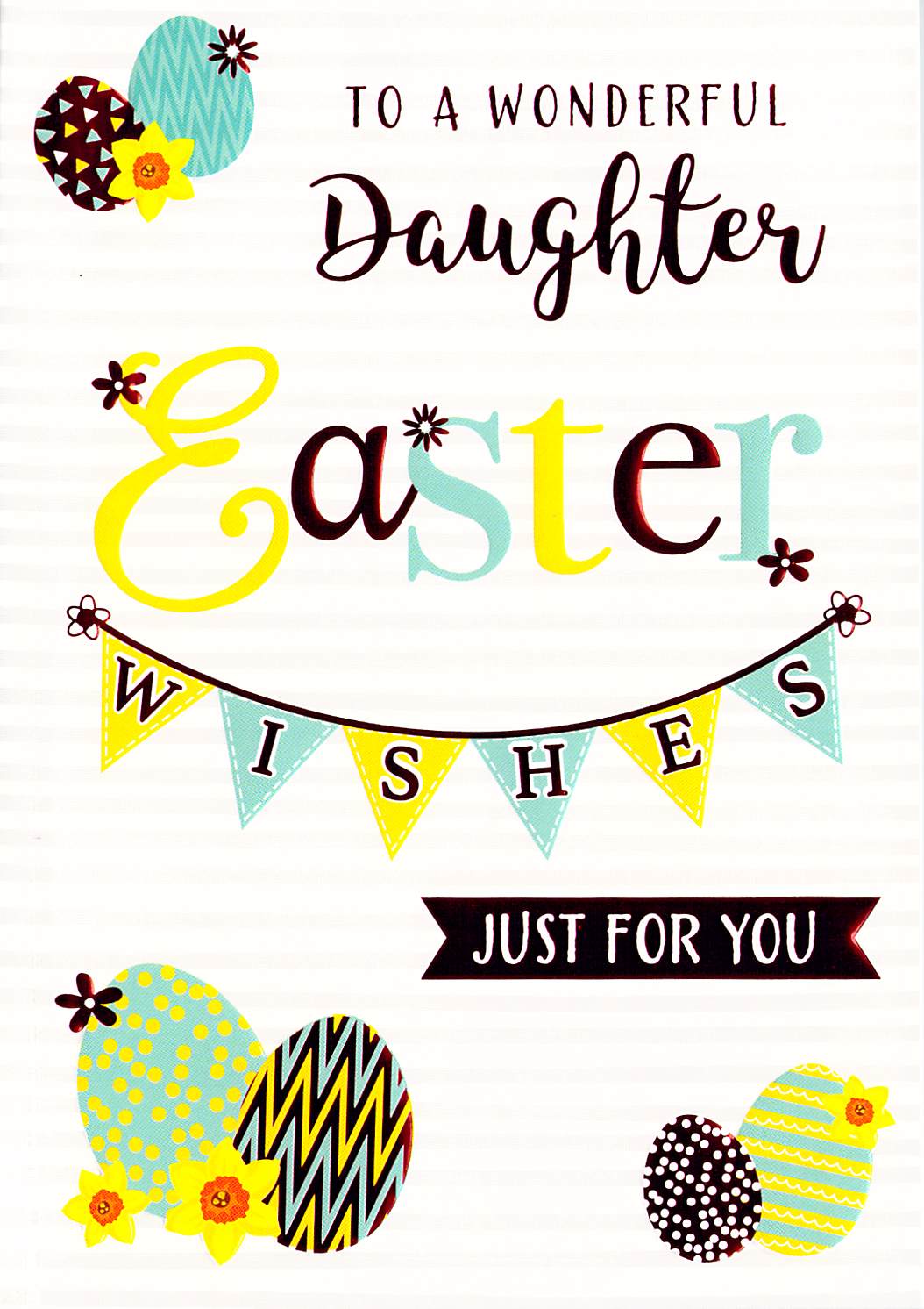 This Easter - Daughter - Greeting Card - Multi Buy is a priced at £ 1.79 from Made To Be Treasured range. Produced by Poppy Hill for excellent quality