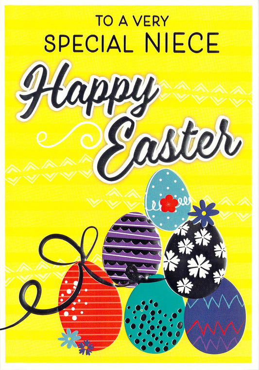 This Easter - Niece - Greeting Card - Multi Buy is a priced at £ 1.79 from Made To Be Treasured range. Produced by Poppy Hill for excellent quality