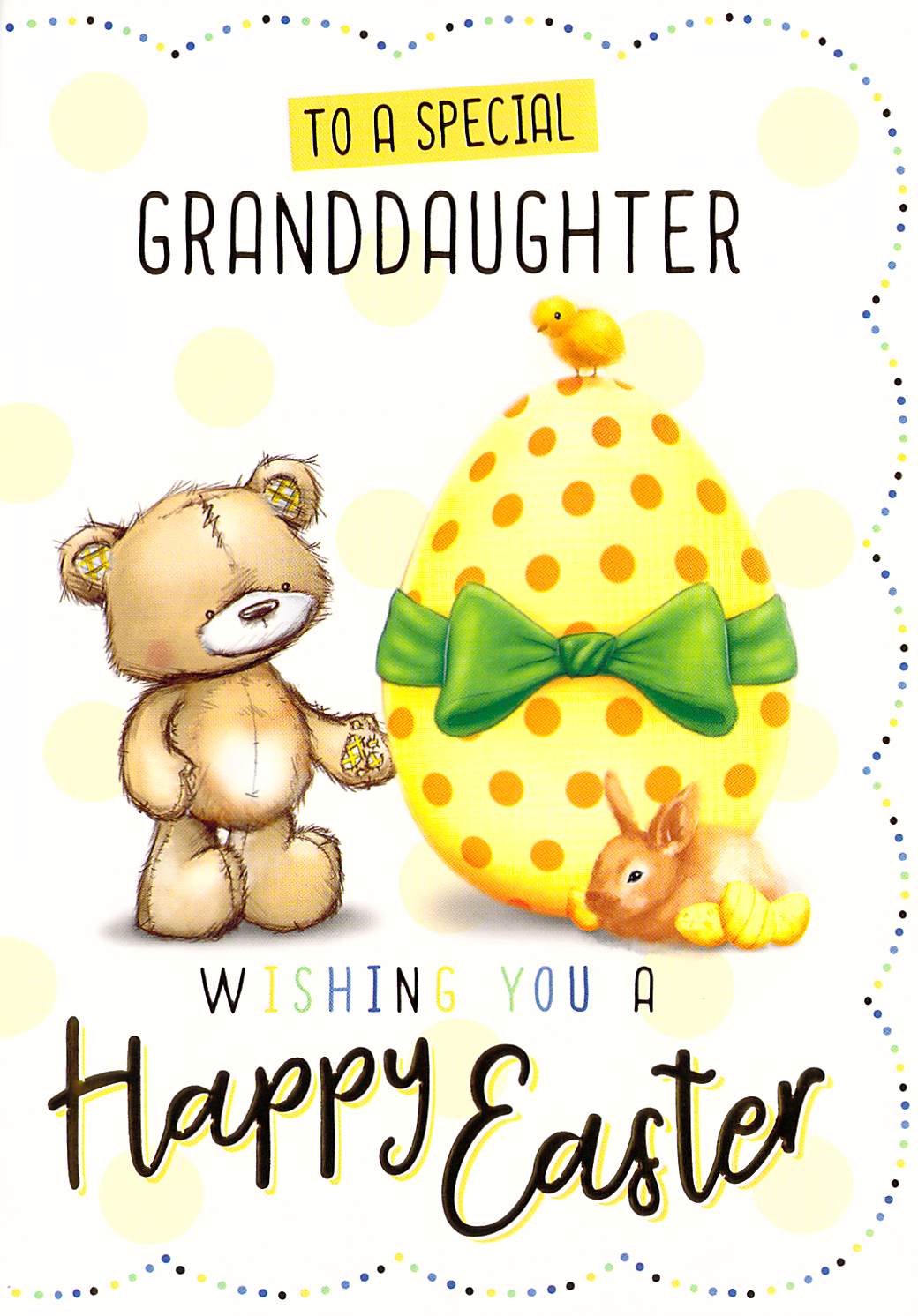 Easter - Granddaughter - Greeting Card - Multi Buy