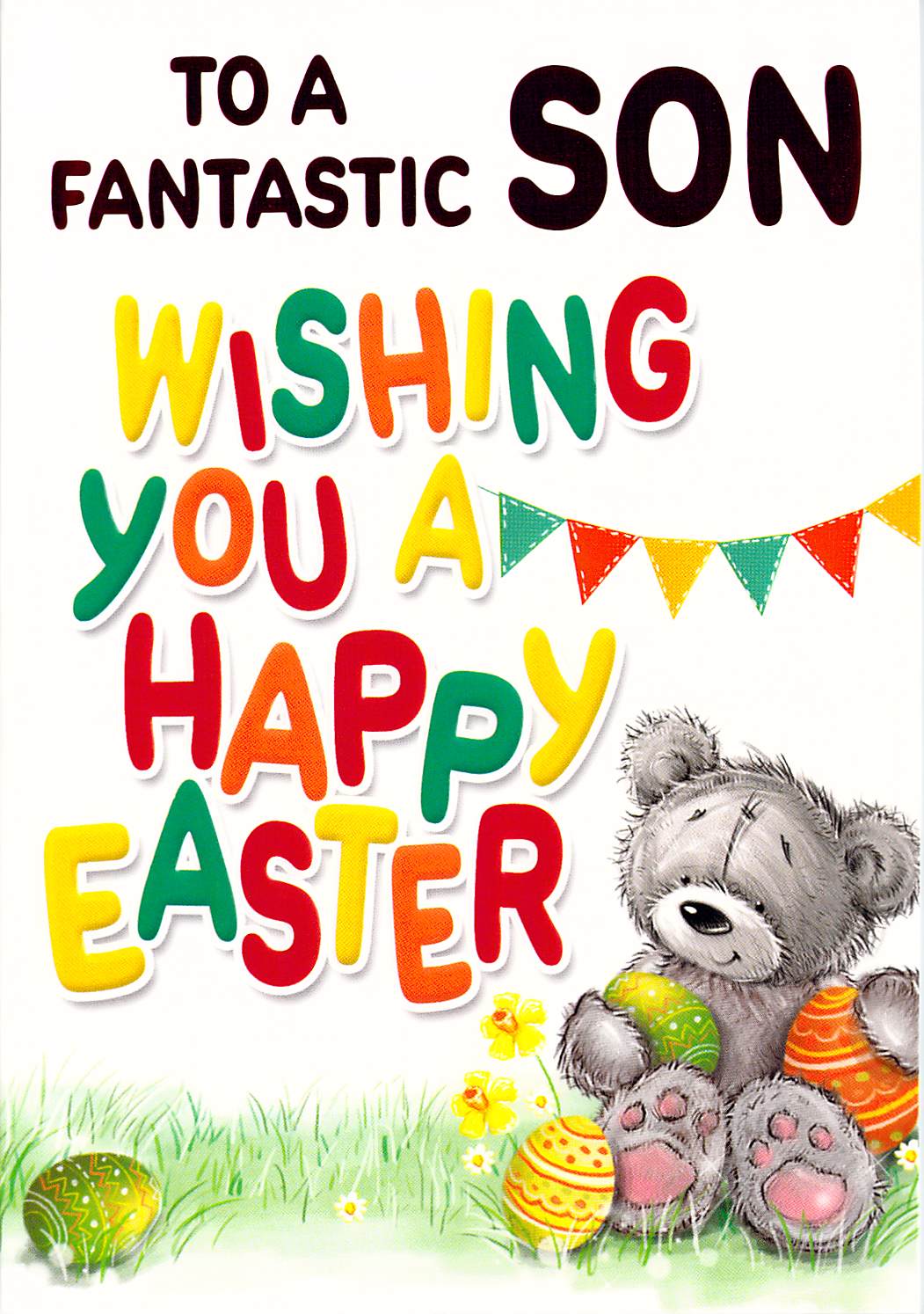 This Easter - Son - Greeting Card - Multibuy is a Greeting Card priced at £ 1.79 from Made To Be Treasured range. Produced by Poppy Hill for excellent quality