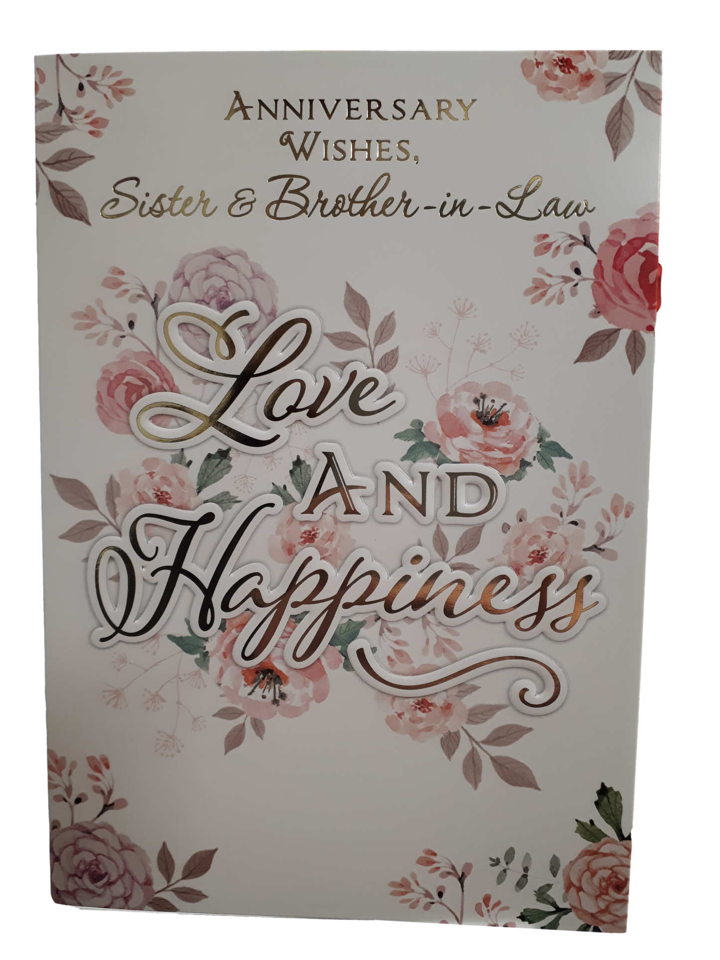 This Anniversary - Brother & Sister In Law - Gold Foil - Flowers - Greeting Card is a Greeting & Note Cards priced at £ 1.99 from Made To Be Treasured range. Produced by Poppy Hill for excellent quality
