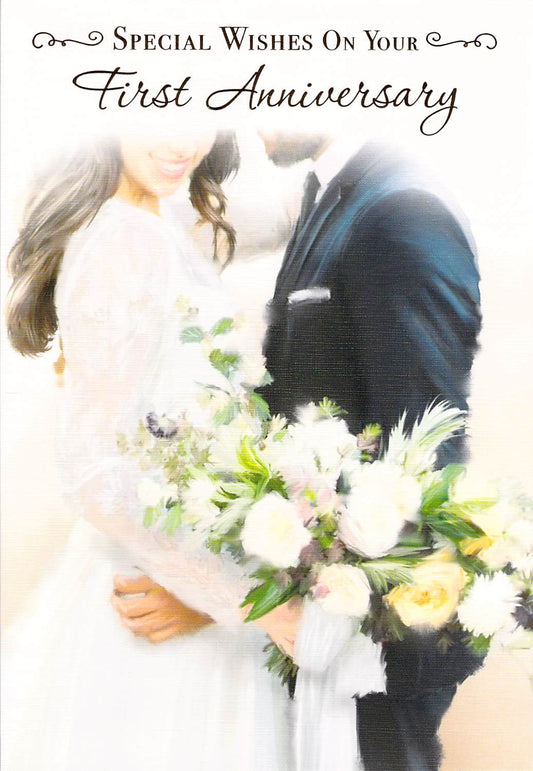 This 1st Anniversary - First Anniversary - Greeting Card is a Greeting Card priced at £ 1.99 from Made To Be Treasured range. Produced by n/a for excellent quality