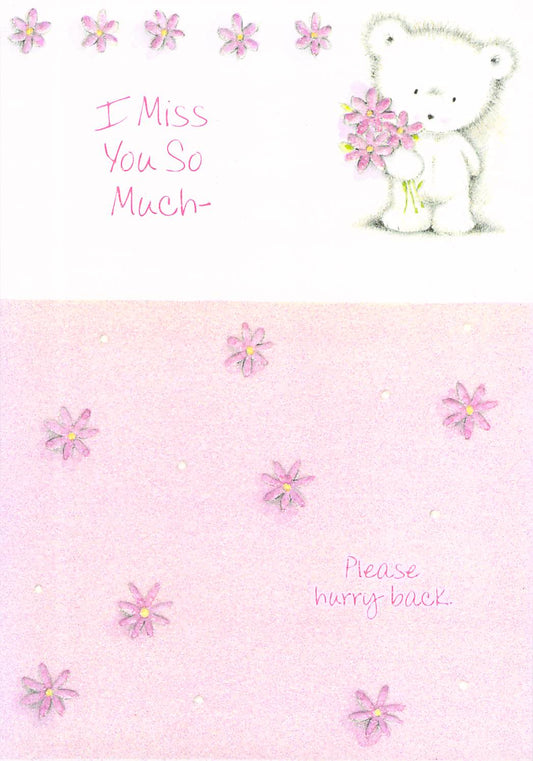 This Miss You - Greeting Card - Multi Buy Discount is a Greeting Card priced at £ 1.99 from Made To Be Treasured range. Produced by Generic for excellent quality