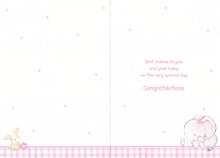Load image into Gallery viewer, Christening - Little Girl - Greeting Card - Multibuy Discount
