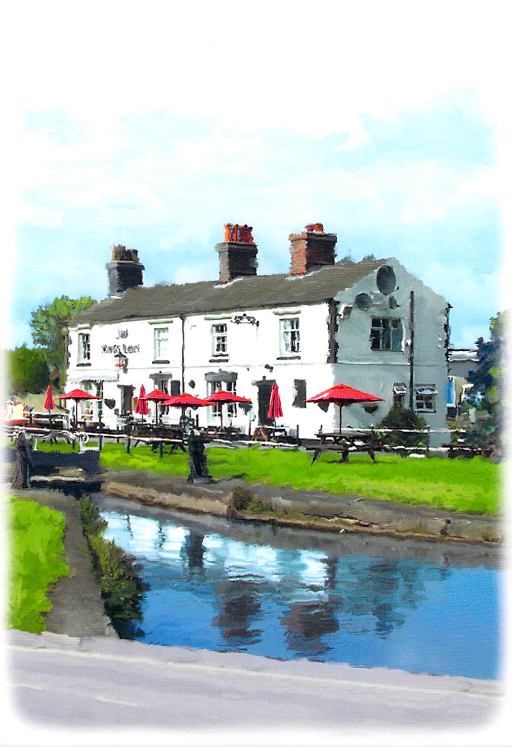 This Blank Greeting Card - All Occasions - Pub by River - Free Postage is a priced at £ 2.39 from Made To Be Treasured range. Produced by Generic for excellent quality