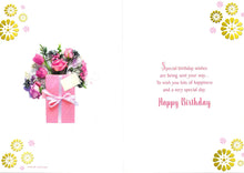 Load image into Gallery viewer, Friend - Birthday Greeting Card - Flowers  - Multi Buy Discount
