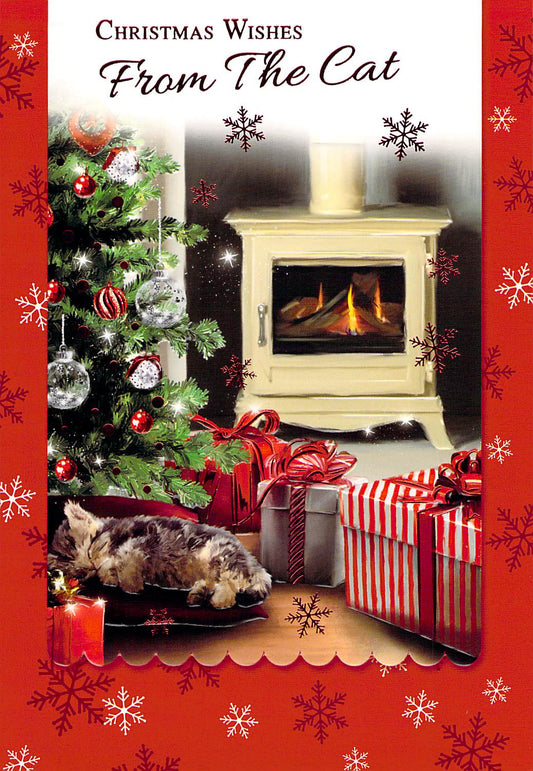 This Christmas - From The Cat - Catnap - Greeting Card - Multi Buy Discount is a Christmas Card priced at £ 1.79 from Made To Be Treasured range. Produced by Generic for excellent quality