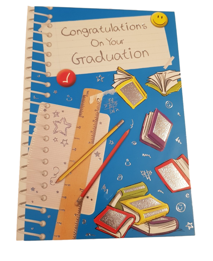 This Congratulations - Graduation - Greeting Card - Free Postage is a Greeting Card priced at £ 1.56 from Made To Be Treasured range. Produced by Poppy Hill for excellent quality