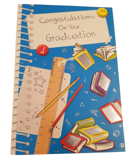 This Congratulations - Graduation - Greeting Card - Free Postage is a Greeting Card priced at £ 1.56 from Made To Be Treasured range. Produced by Poppy Hill for excellent quality