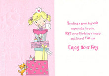 Load image into Gallery viewer, Birthday - Age 4  - Greeting Card - Free Postage
