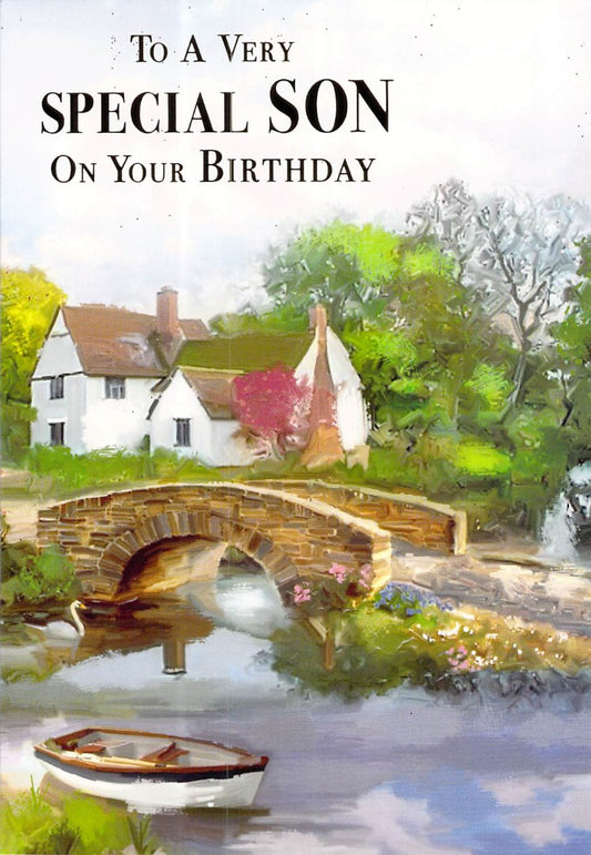 This Birthday - Son - Boat - Greeting Card - Free Postage is a Greeting Card priced at £ 1.99 from Made To Be Treasured range. Produced by Poppy Hill for excellent quality