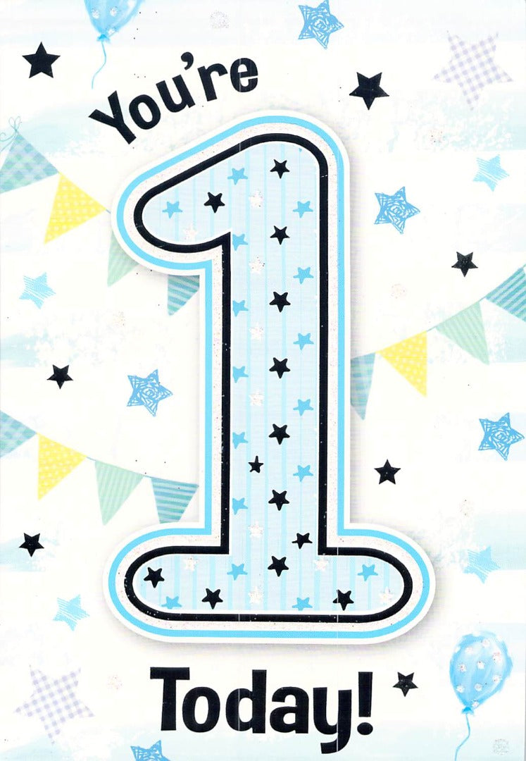 This Birthday - 1st Birthday - Greeting Card - Free Postage is a Greeting Card priced at £ 1.99 from Made To Be Treasured range. Produced by Generic for excellent quality
