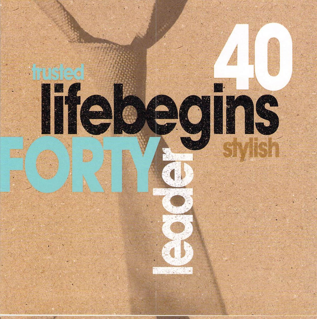 This 40th Birthday - Age 40 - Suit - Greeting Card - Free Postage is a Greeting Card priced at £ 1.99 from Made To Be Treasured range. Produced by Generic for excellent quality