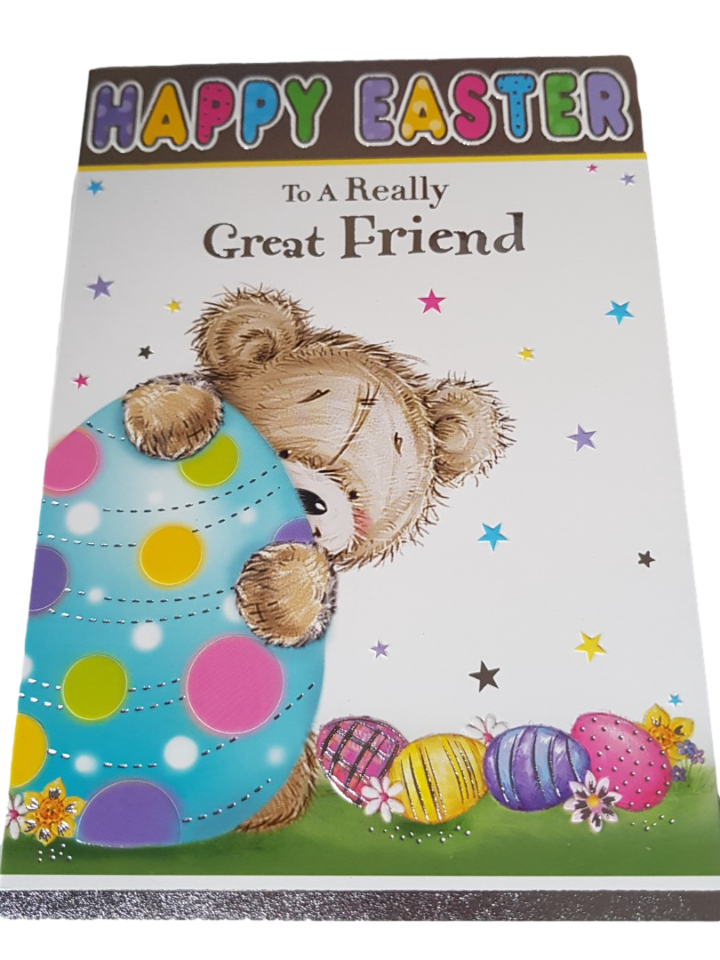 This Easter - Friend - Greeting Card - Free Postage is a Greeting Card priced at £ 1.79 from Made To Be Treasured range. Produced by Poppy Hill for excellent quality