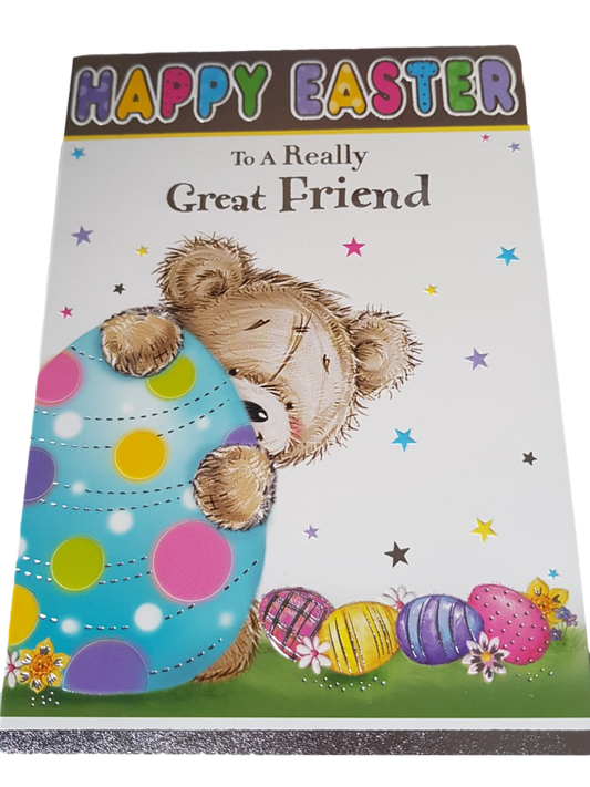 This Easter - Friend - Greeting Card - Free Postage is a Greeting Card priced at £ 1.79 from Made To Be Treasured range. Produced by Poppy Hill for excellent quality
