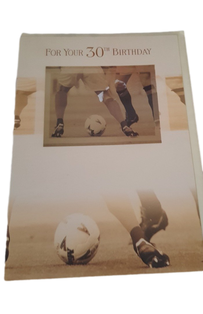 This Age 30 - Birthday - Greeting Card is a Greeting Card priced at £ 1.99 from Made To Be Treasured range. Produced by Generic for excellent quality