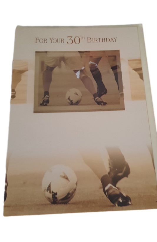 This Age 30 - Birthday - Greeting Card is a Greeting Card priced at £ 1.99 from Made To Be Treasured range. Produced by Generic for excellent quality