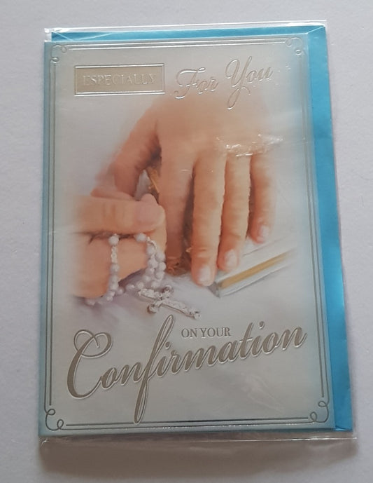 This Confirmation - Greeting Card - Blue - Free Postage is a Greeting Card priced at £ 1.99 from Made To Be Treasured range. Produced by Generic for excellent quality