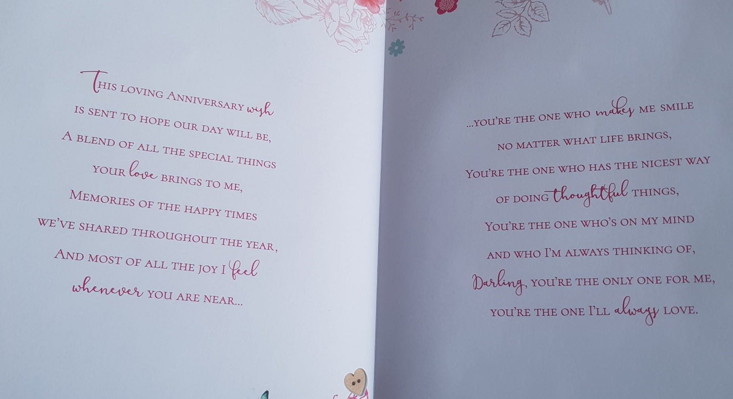 Greeting Card, Story Card, Wife Birthday, Free P&P