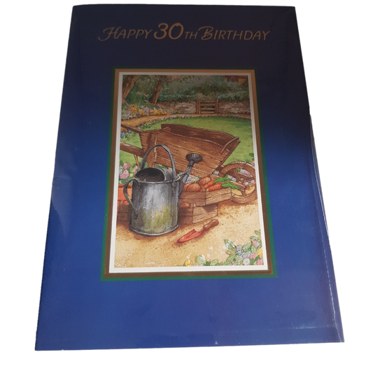 This 30th Birthday - Age 30 - Greeting Card is a Greeting Card priced at £ 1.99 from Made To Be Treasured range. Produced by Poppy Hill for excellent quality