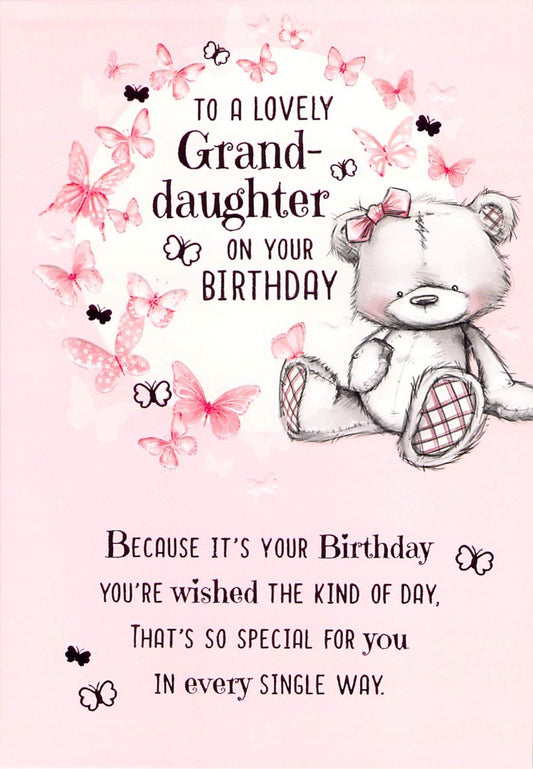 This Birthday - Granddaughter - Greeting Card - Multi Buy Discount is a Greeting Card priced at £ 1.99 from Made To Be Treasured range. Produced by Generic for excellent quality