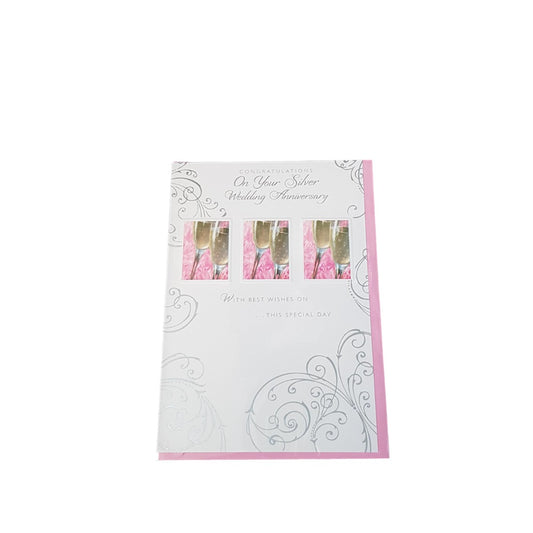 This Anniversary - Silver - Greeting Card - Multi Buy Discount - Free P&P is a Greeting Card priced at £ 1.99 from Made To Be Treasured range. Produced by Generic for excellent quality