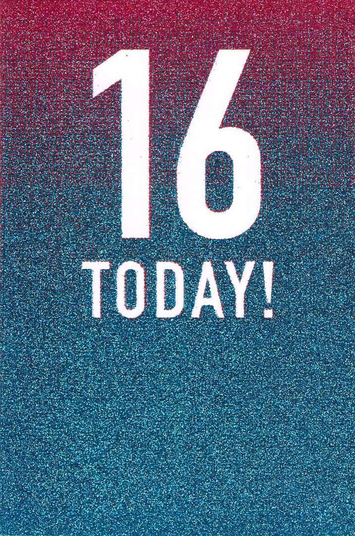 This 16th Birthday - Age 16 - Greeting Card - Multi Buy discount is a Greeting Card priced at £ 1.99 from Made To Be Treasured range. Produced by Generic for excellent quality
